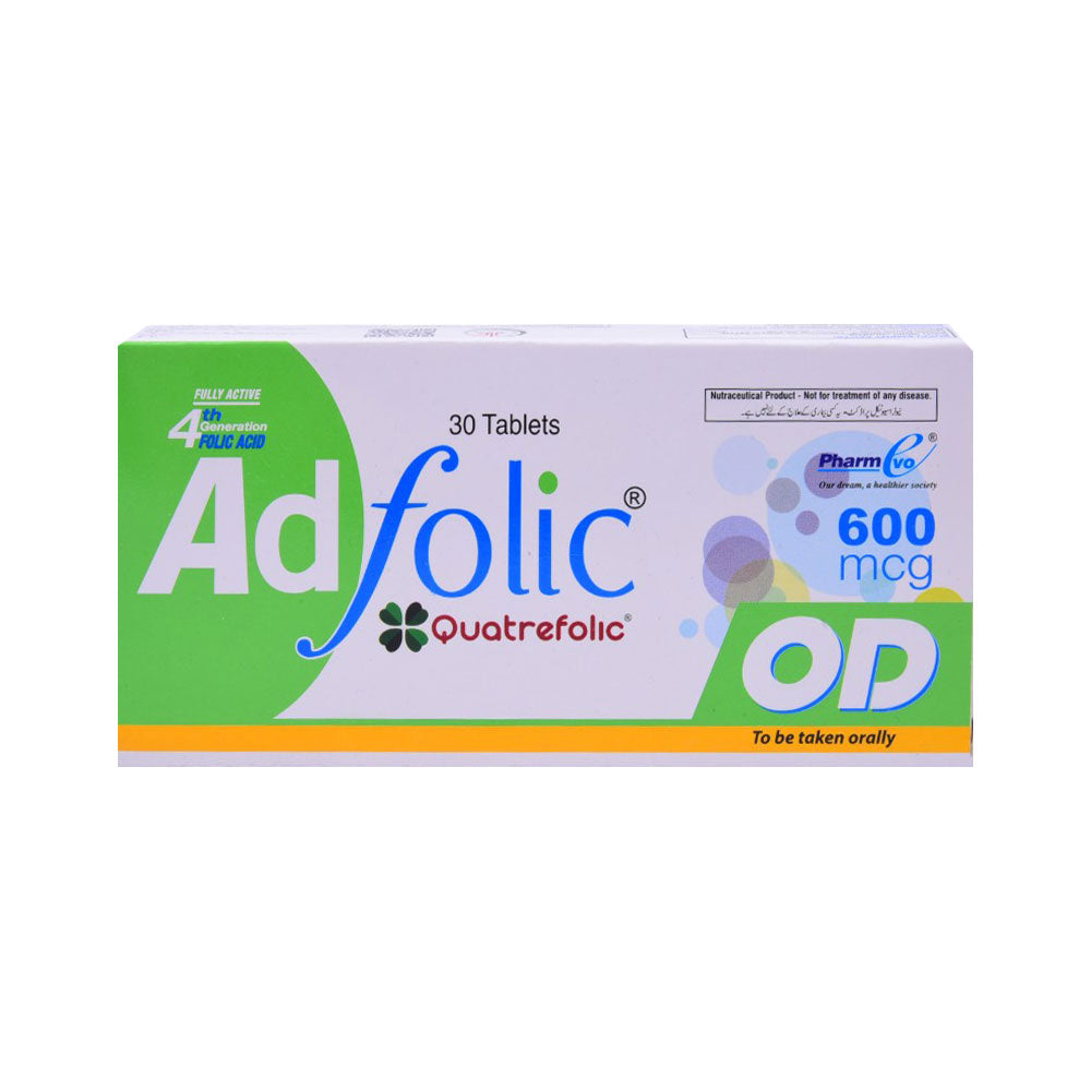 AD FOLIC OD 600MG TAB 30S