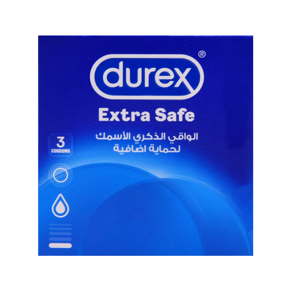 CONDOM DUREX 3S EXTRA SAFE