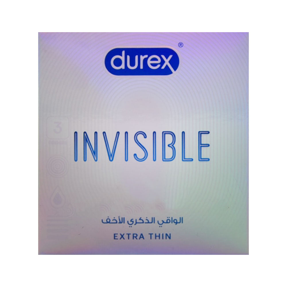 CONDOM DUREX 3S INVISIBLE